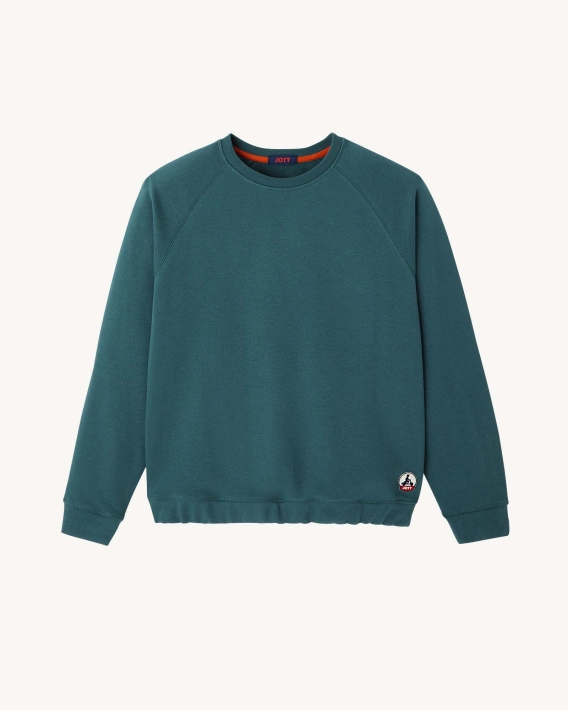 Jott Fashion Vert Fonce Sweatshirt Règne