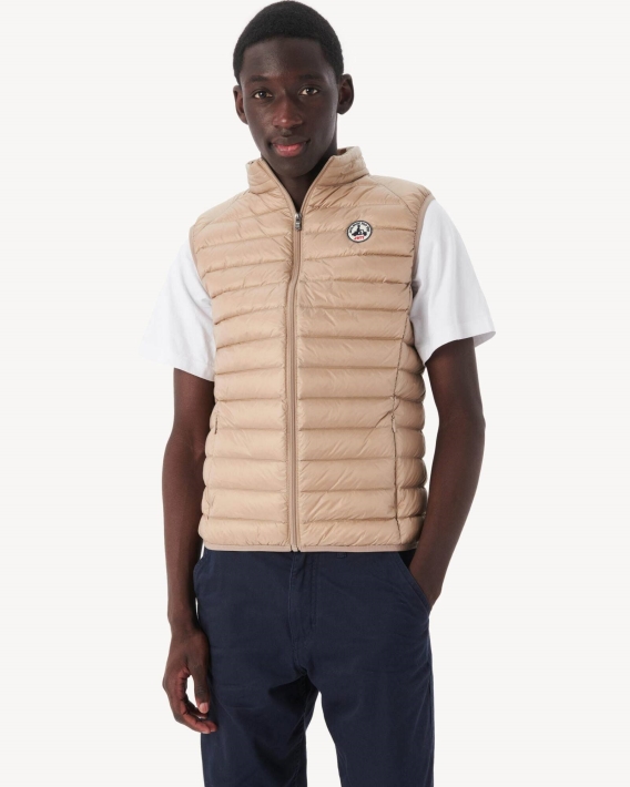 Jott Doudoune Sans Manche Beige Tom