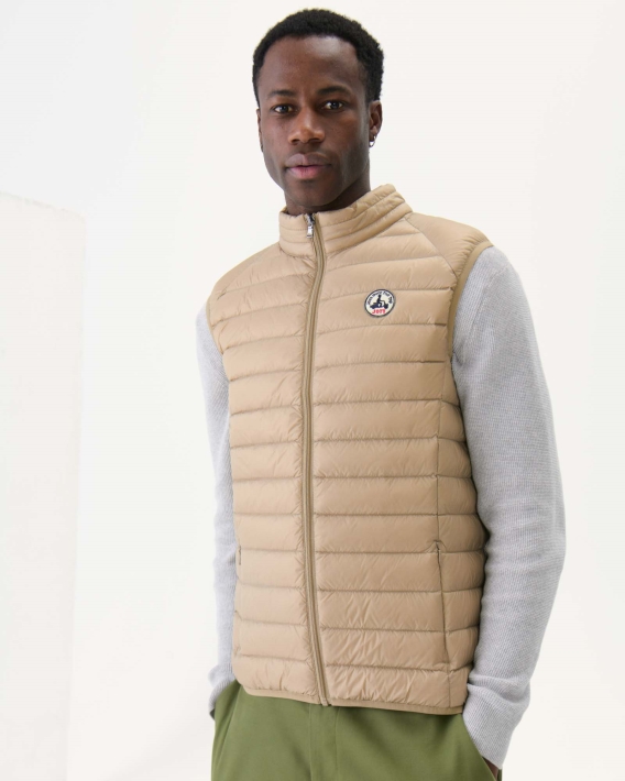Jott Doudoune Sans Manche Beige Tom