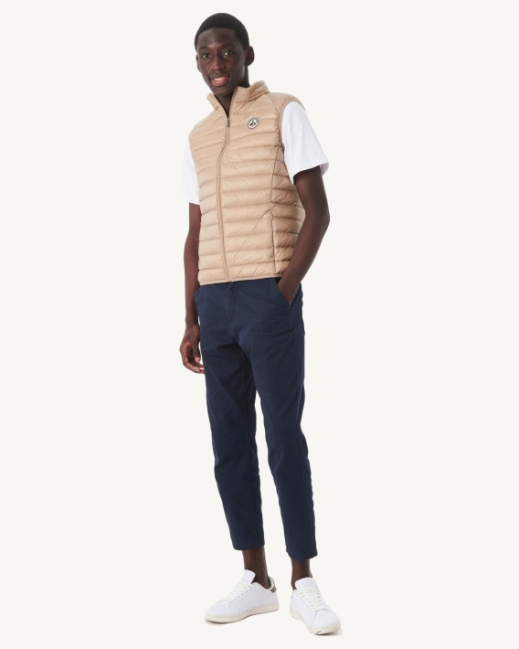 Jott Doudoune Sans Manche Beige Tom