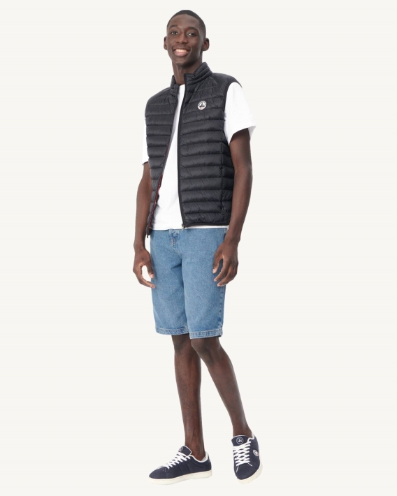 Doudoune Sans Manche Noire Tom Jott