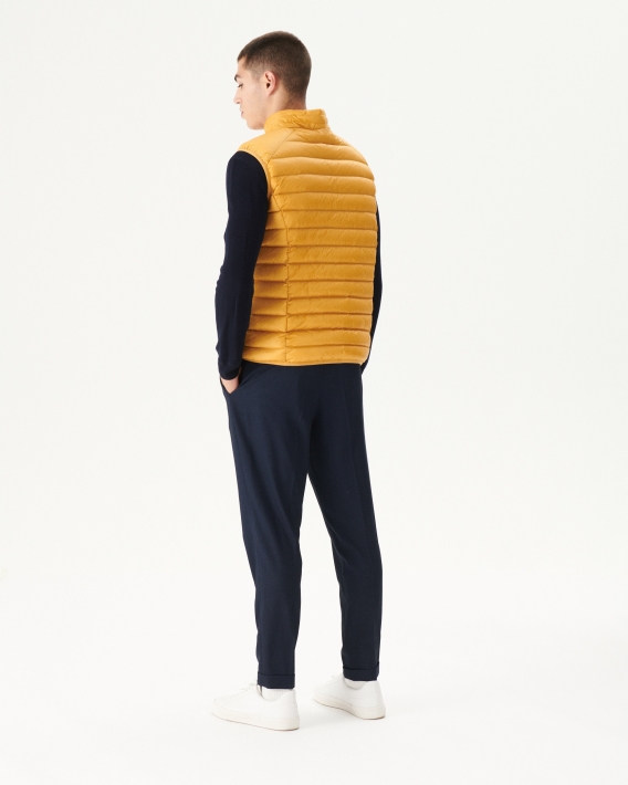 Jott Doudoune Sans Manches Jaune Moutarde Tom