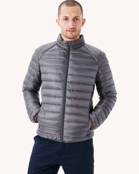 Doudoune Légère Anthracite Mat Jott