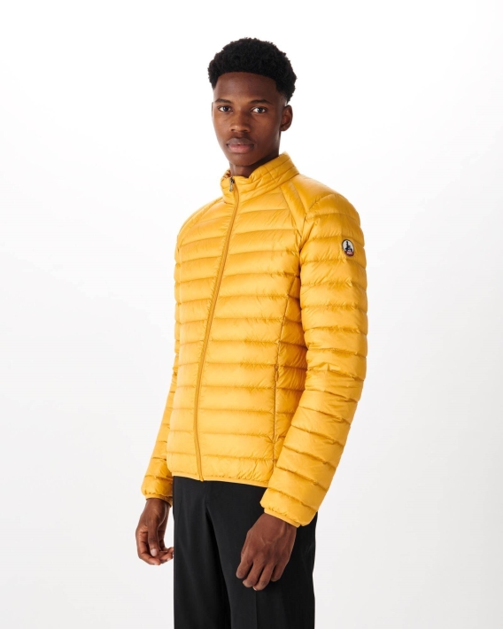 Doudoune Légère Jaune Moutarde Mat Jott
