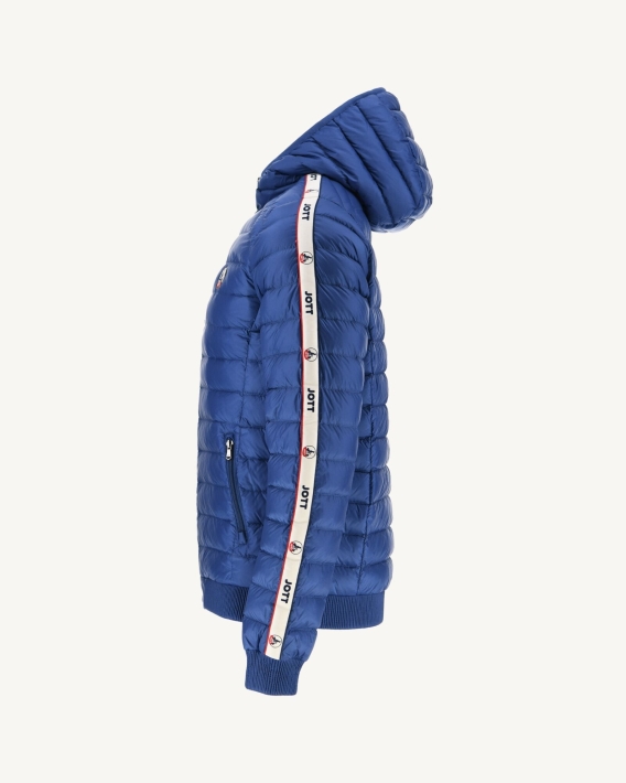 Doudoune à Capuche En Denim Foncé Jott Colin
