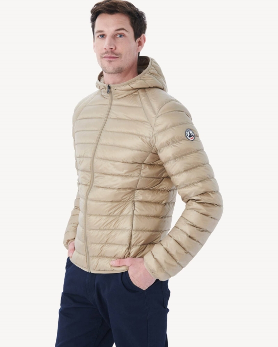 Doudoune Légère Beige Nico Jott