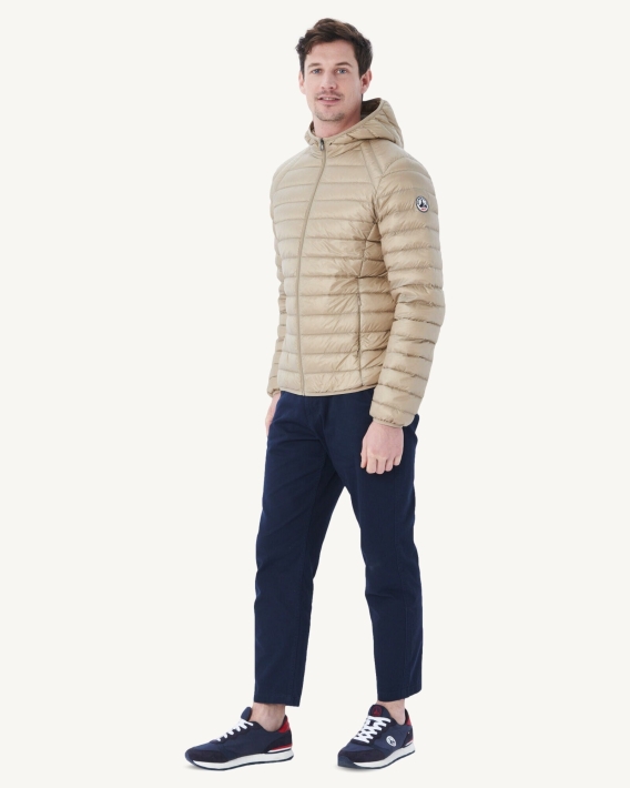 Doudoune Légère Beige Nico Jott