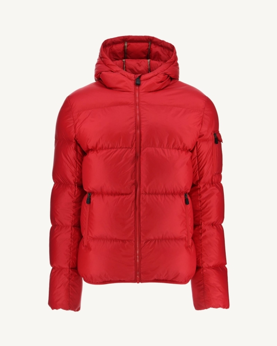Doudoune Rouge à Capuche Java Jott