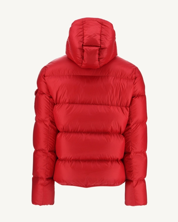 Doudoune Rouge à Capuche Java Jott