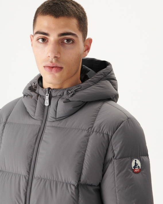 Doudoune Chaude à Capuche Jott Noir/anthracite Toronto