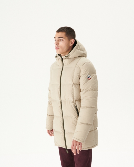 Doudoune Chaude à Capuche Armée/beige Toronto Jott