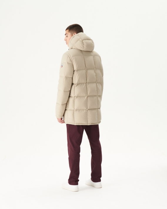 Doudoune Chaude à Capuche Armée/beige Toronto Jott
