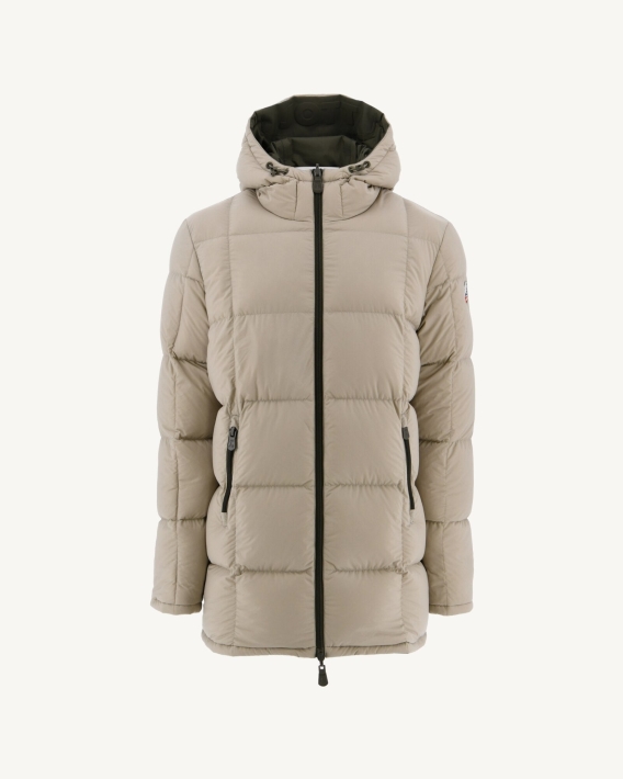 Doudoune Chaude à Capuche Armée/beige Toronto Jott