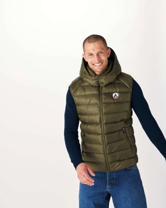 Doudoune Sans Manches Army Silver Jot