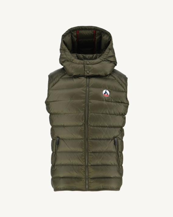 Doudoune Sans Manches Army Silver Jot