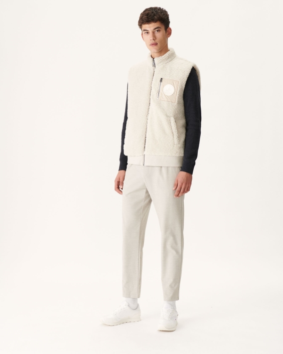 Doudoune Sans Manches Reversible Naturelle Sami Jott