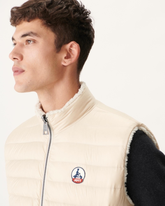 Doudoune Sans Manches Reversible Naturelle Sami Jott
