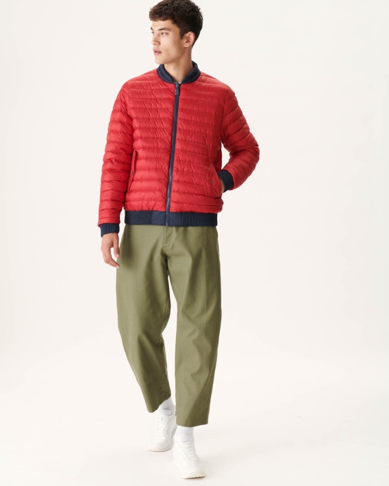 Doudoune Réversible Bleu Marine/rouge Bombay Jott