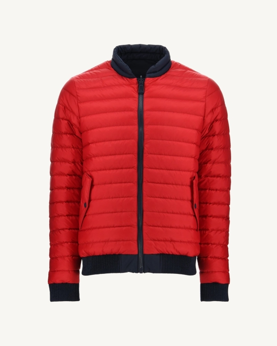 Doudoune Réversible Bleu Marine/rouge Bombay Jott