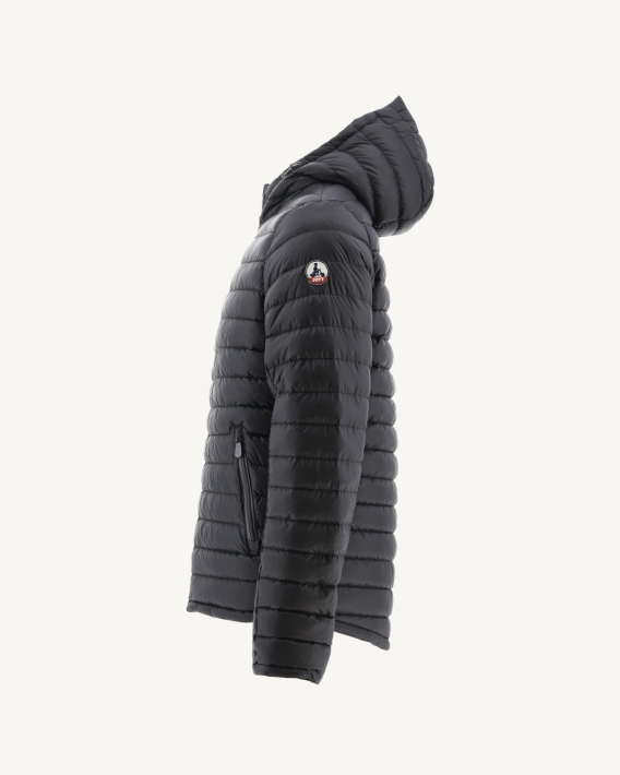 Doudoune Réversible Noire à Capuche Bergen Jott