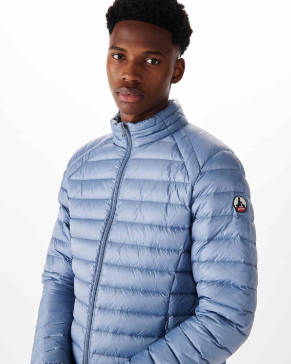 Doudoune Légère Bleu Délavé Jott Mat