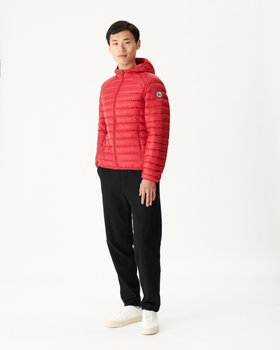 Doudoune Légère Rouge Nico Jott