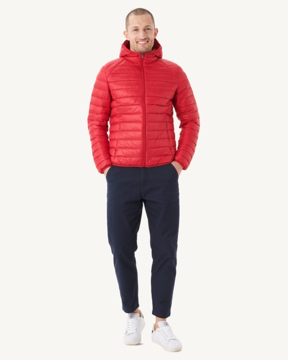 Doudoune Légère Rouge Nico Jott