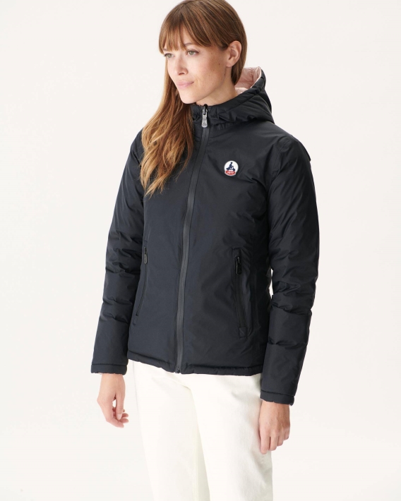 Doudoune Réversible Jott Noir/rose Clair Vienne