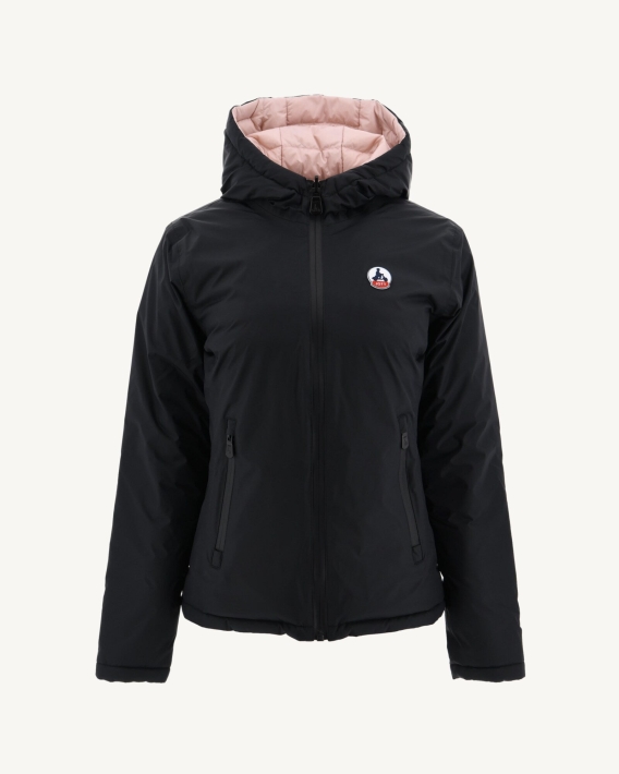 Doudoune Réversible Jott Noir/rose Clair Vienne