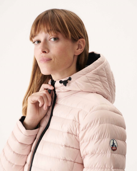 Doudoune Réversible Jott Noir/rose Clair Vienne