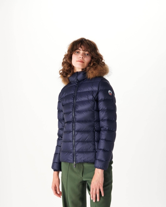 Doudoune à Capuche Jott Marine Luxe
