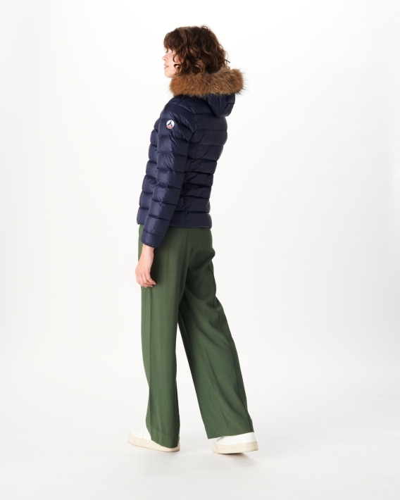 Doudoune à Capuche Jott Marine Luxe