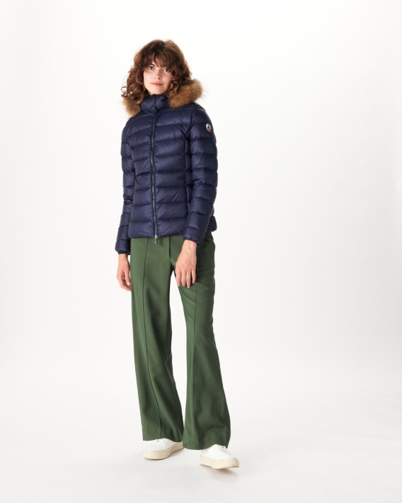 Doudoune à Capuche Jott Marine Luxe