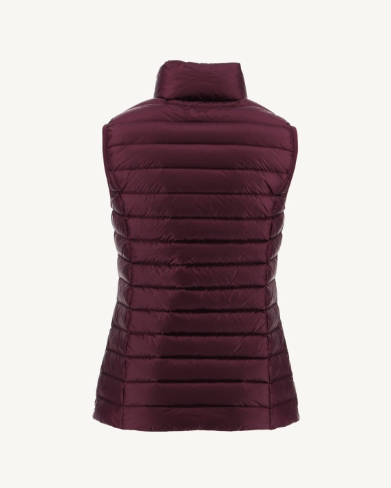 Doudoune Légère Sans Manche Jott Aubergine Seda