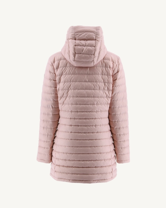 Doudoune Légère Réversible Jott Noir/rose Clair Moscou