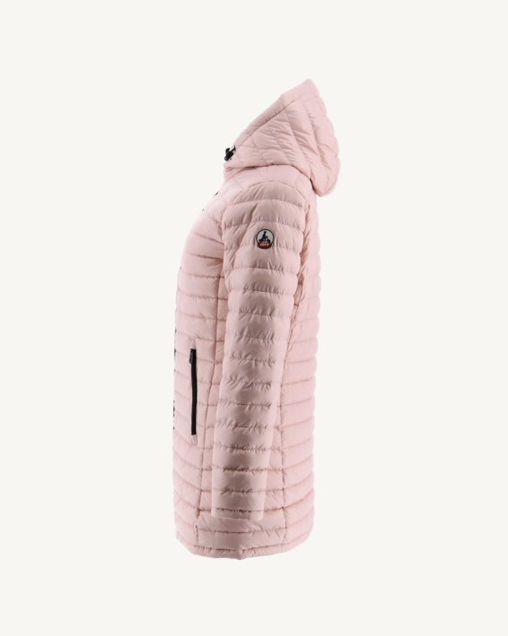 Doudoune Légère Réversible Jott Noir/rose Clair Moscou