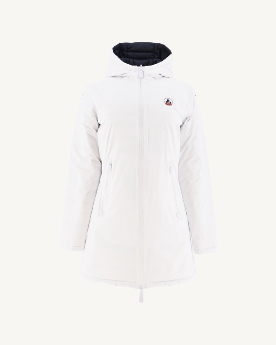 Doudoune Légère Réversible Jott Blanc/bleu Marine Moscou