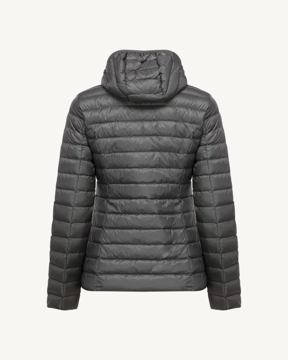 Doudoune Légère à Capuche Jott Anthracite Cloe