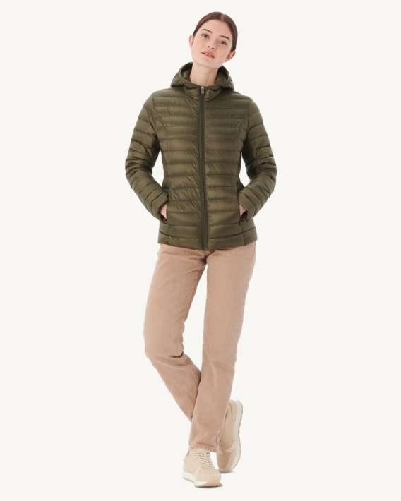 Doudoune Légère à Capuche Jott Army Cloe