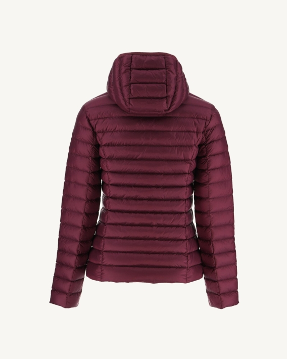 Doudoune Légère à Capuche Jott Aubergine Cloe