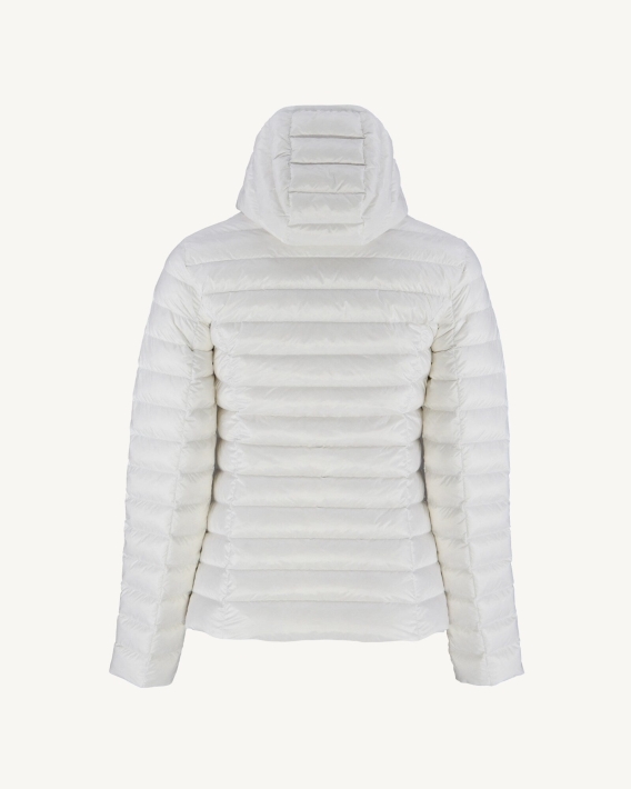 Doudoune Légère à Capuche Blanc Cloe Jott