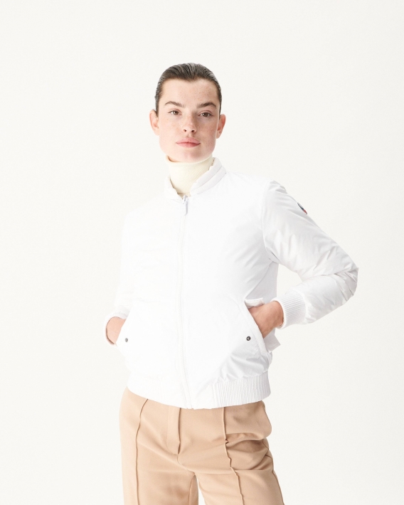 Doudoune Réversible Jott Blanc/bleu Marine Hanoi